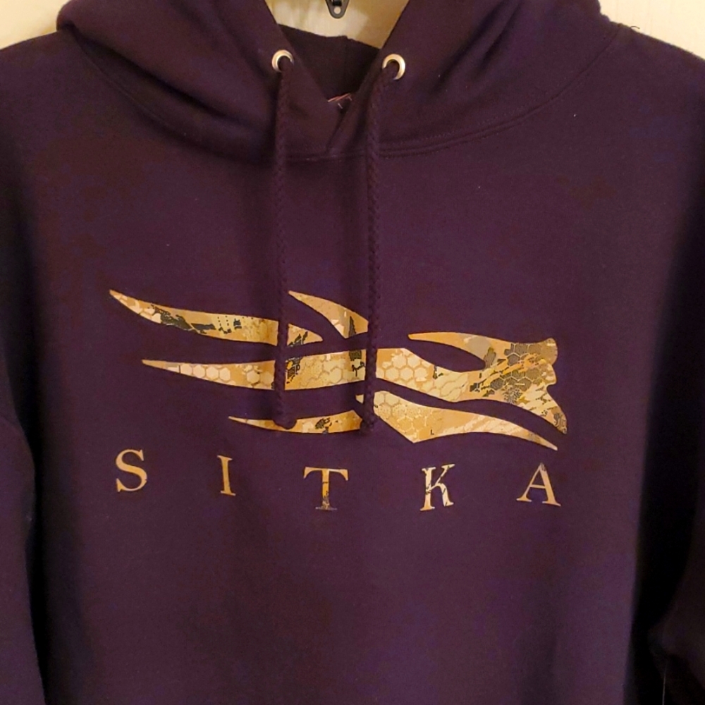 Sitka hoodie, black, XL